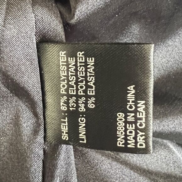 Alex Marie Black Velvet Mini Dress - Picture 6 of 6